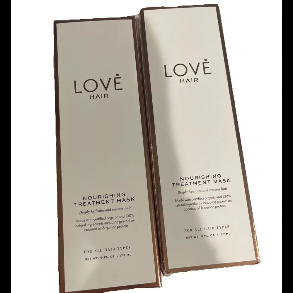 Love Hair Nourishing Treatment Mask All Hair Types 6 oz. 1 Bottle New